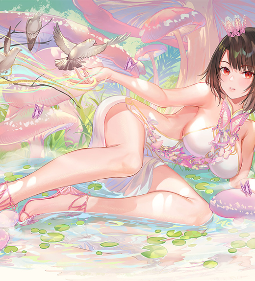 CG插画-皑雪