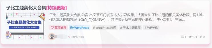 图片[14]-子比美化教程合集 美化只看这一篇文章就够了！！！-皑雪