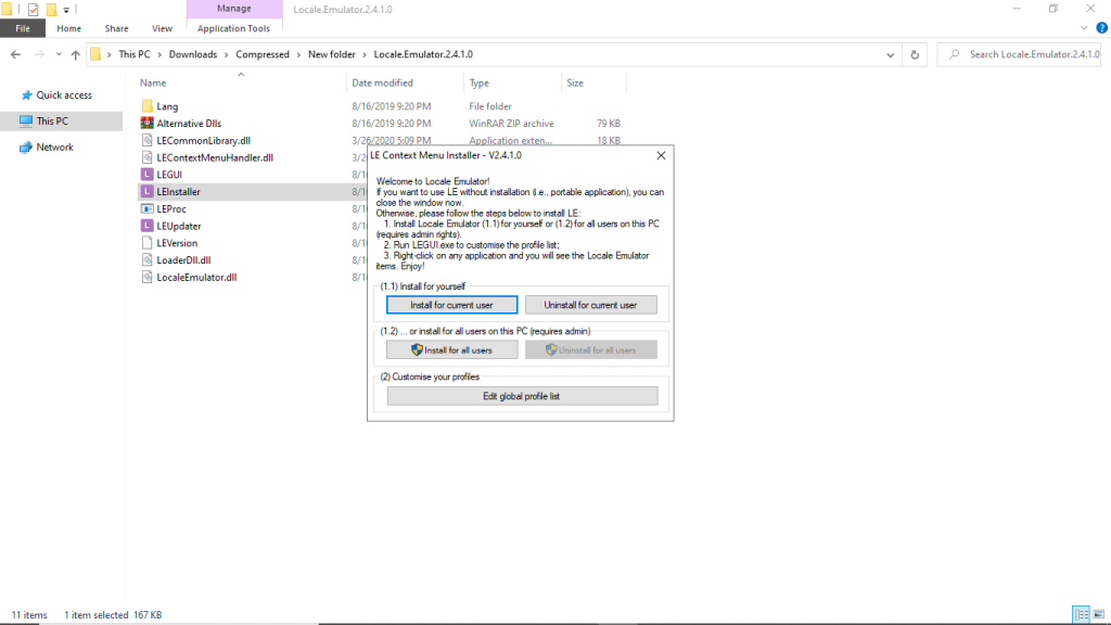 图片[2]- Locale Emulator -语言环境模拟器-皑雪